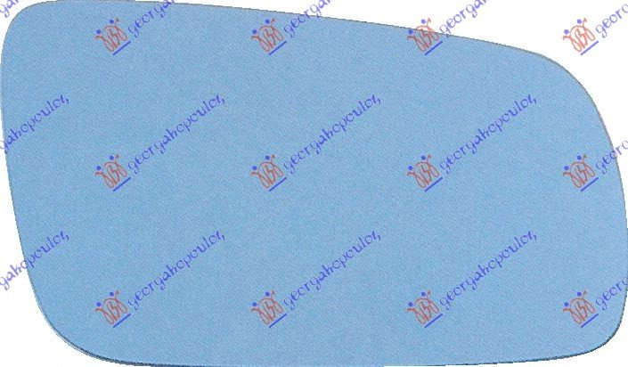 DOOR MIRROR GLASS BLUE 00-