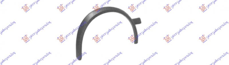 FRONT FENDER PLASTIC RIM