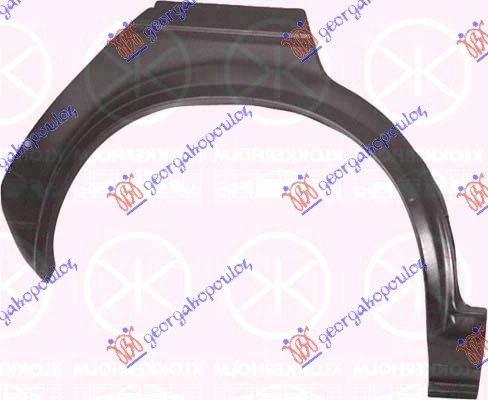 REAR WHEEL ARCHE 4D