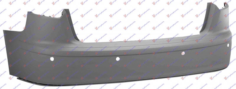 REAR BUMPER 5D PRIMED (W/ PDS)