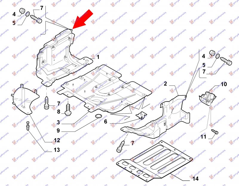 MBROJTESI MOTORRIT PLASTIKE