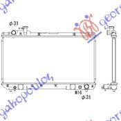 RAD.2,0i16V+/-AC(35x69,8)W/UPPER PINS