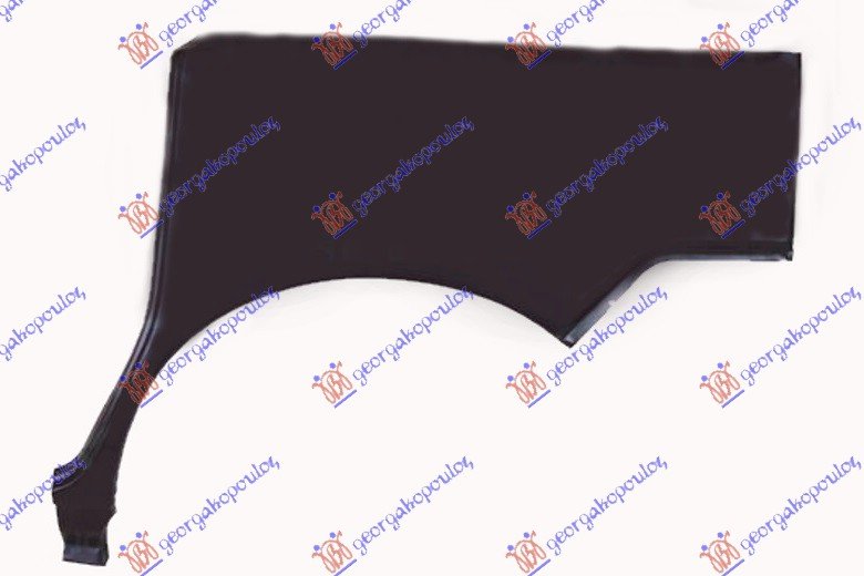 REAR WHEEL ARCH 3D