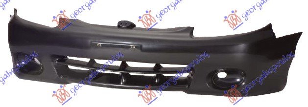 FRONT BUMPER W/O F/L.HOLS (H)