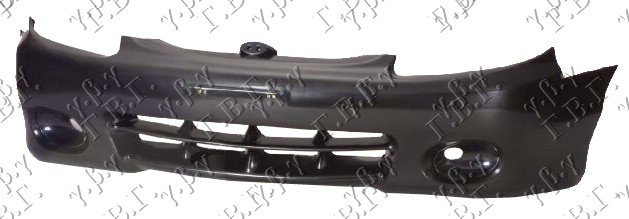 FRONT BUMPER W/O F/L.HOLS (H)