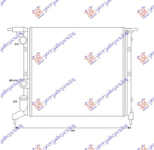 RAD.1.2-1,4cc 8V (39x38) (CLSED)