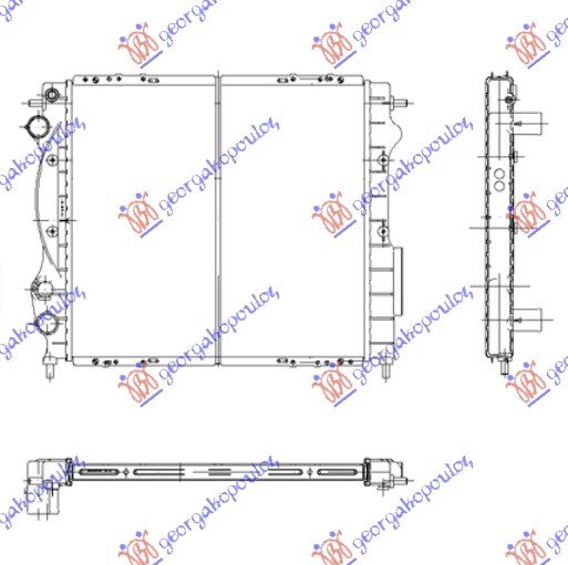 RAD.1,2-1,4 8V +A/C (43x40)