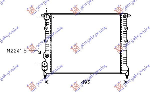 RAD.1,2-1,4CC W/O AC (43x38)