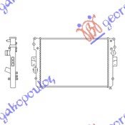 RADIATOR 2,3-2,8D-TDi -A/C(65x45x32)