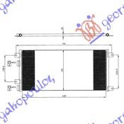 CONDENSER 2.8 D/TDi (64x31x16) 03-