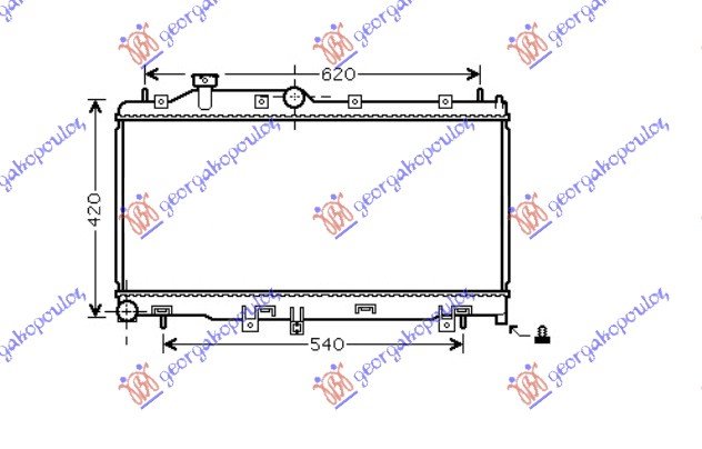 RAD. 2.0-2.5i-16V(34x68.5x16) MAN