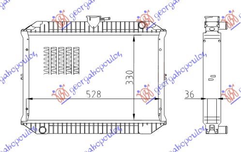 RADIATOR 1.5 PET. (33x54.5x36)