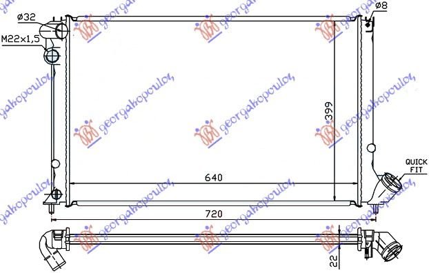 RAD.1.6i8V-1.8i 8/16V +A/C (64x40)MAN