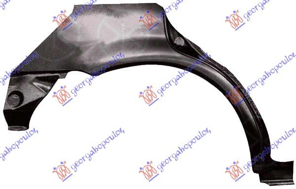 REAR WHEEL ARCHE 4 DOORS