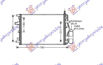 CONDENSER PETROL-DSL (64x41,5)