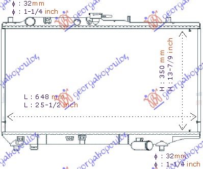 RAD1,6-1,8CC 16V +/-A/C(64,8x35)