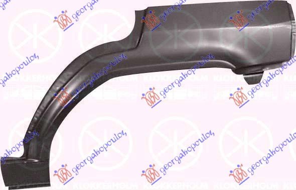 REAR WHEEL ARCHE 4D