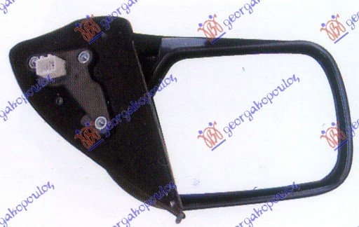 DOOR MIRROR OUTTER ELETRICAL BLACK