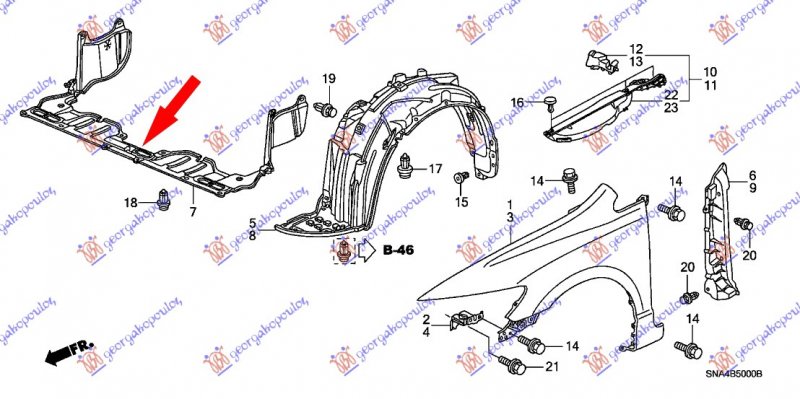 MBROJTESI MOTORRIT PLASTIKE