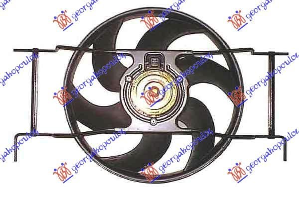 COOLING FAN ASSY SINGLE -A/C PETROL