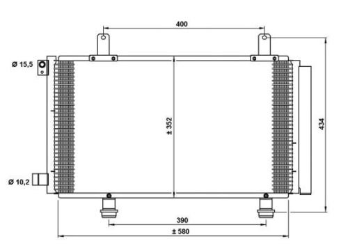 CONDENSER  PETR-DSL (59x34x1.6)