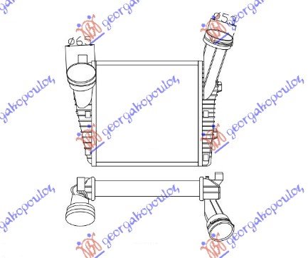 RAD. INTERC. 3.0TDi (286x292x50) (F66/54