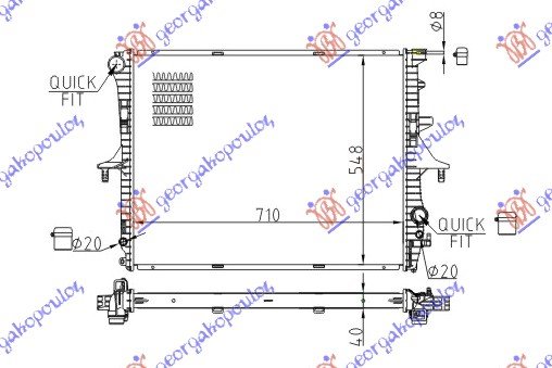 RAD. ALL MODEL BZ/DS M/A +/-A/C (71x55)