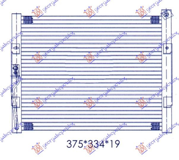 CONDENSER (33x33x2,5) 93-95