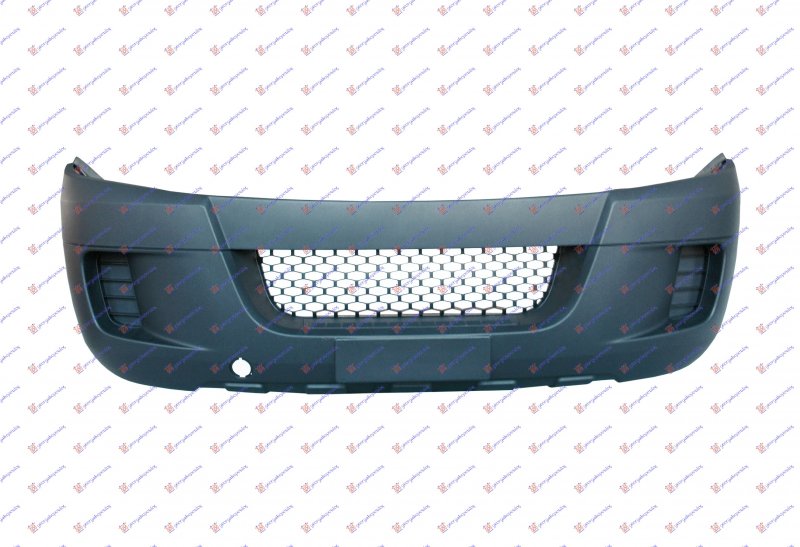 FRONT BUMPER BLACK 09-
