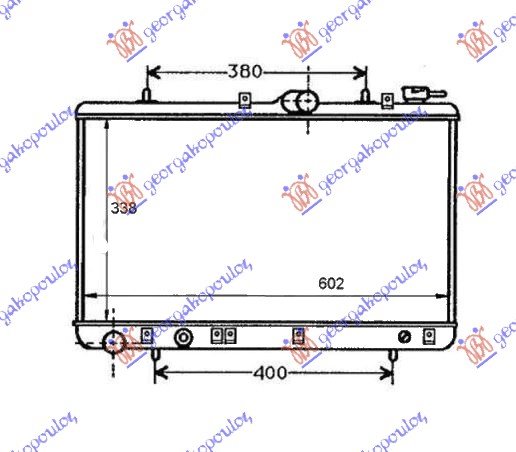 RAD 1,3-1,5 8V +/-A/C(34x60)