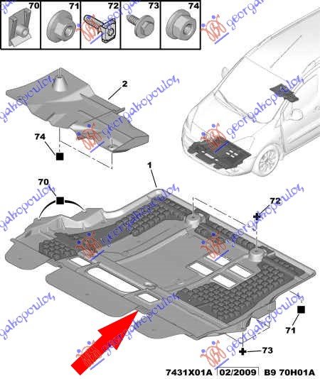 UNDER ENGINE COVER HDi