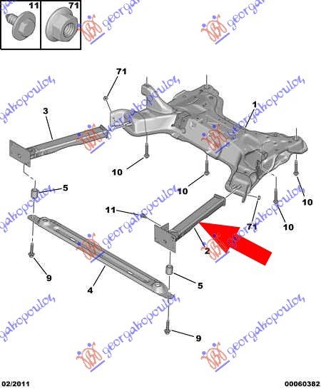 DRZAC PREDNJEG BRANIKA ALUMINIUM