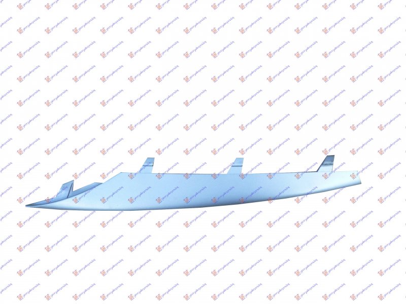 FRONT BUMPER SIDE GRILLE STRIP (SILVER)