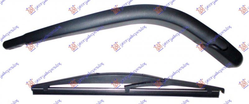 REAR WIPER ARM WITH BLADE 250mm
