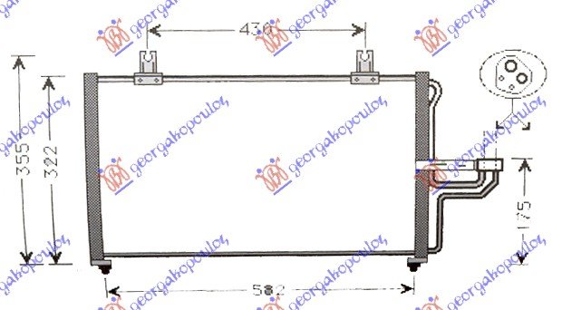 CONDENSER PETROL (58x28.2)