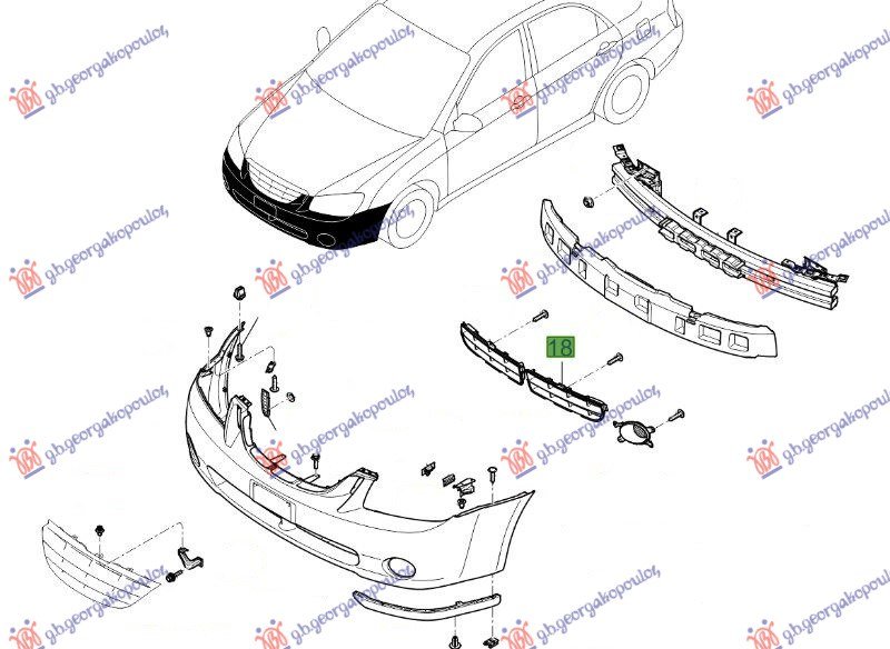 BUMPER GRILLE