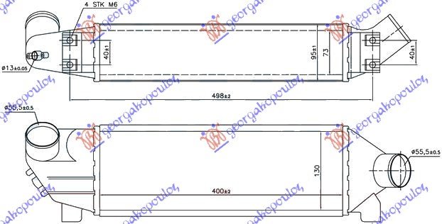 RAD.INTER.2,0TDi (40x12,7x76) 00-02