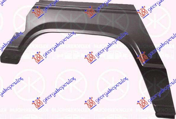 REAR WHEEL ARCHE 2D