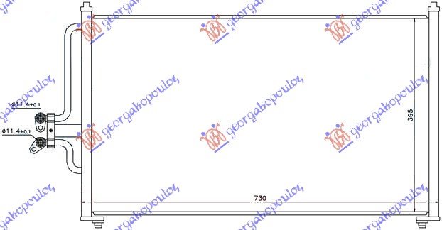 CONDENSER 2,0-2,3i16-3,0i24V (70x43)-04