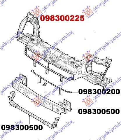 FRONT PANEL (STEEL) (A)