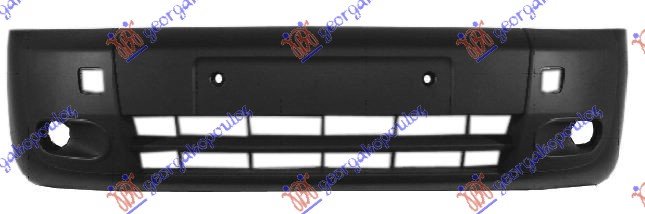 FRONT BUMPER W/FOG LAMP 07-