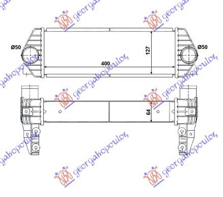 RADIAT. INTERC. 1.8 Di/TDCi DIESEL 07-