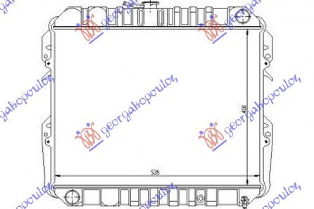 RADIATOR PETROL (40x53)