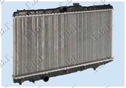 HLADNJAK MOTORA 1.3/1.6/1.8 BENZIN (668x325) (NRF)