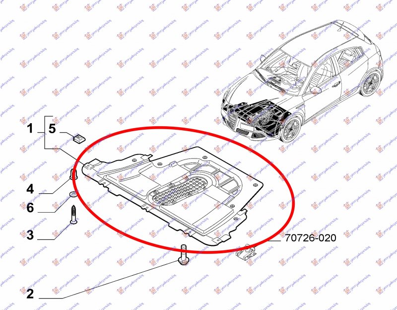 MBROJTESI MOTORRIT PLASTIKE