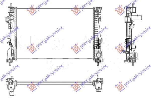 RADIATOR 1.8TBi (61x40.6x2.6)