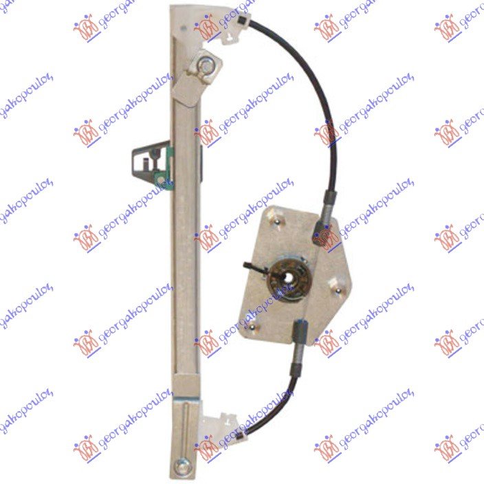 REAR WINDOW REGULATOR ELECT.(W/O MOTOR)