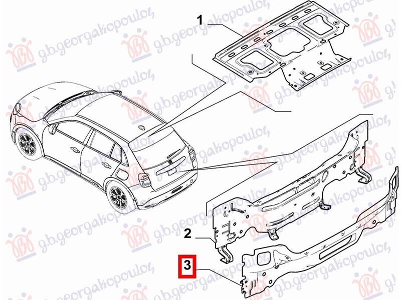 ZADNJI VEZNI LIM SPOLJASNJI (O)