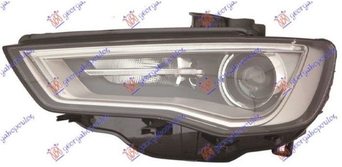 HEAD LAMP Bi-XENON SMOKE W/LED DRL (HELL
