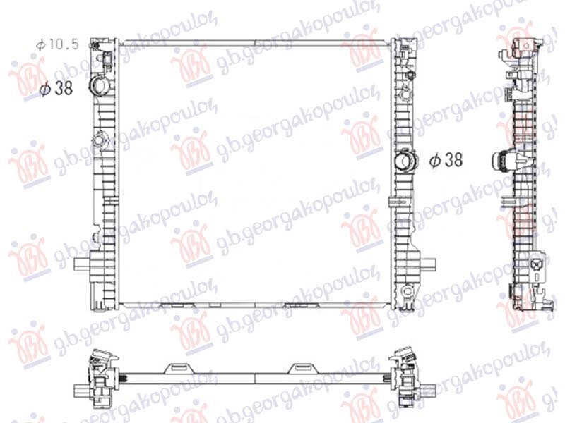 HLADNJAK MOTORA 2.0 BENZIN (MAN/AUTO) (615x414)